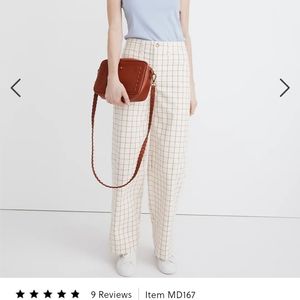 Madewell Emmet Slim wide leg full length pant